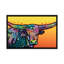 « the longhorn », impression sur toile-18775472-74285539