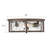 Large 16" D Industrial Flush Mount Ceiling Light, Large 3-Light Farmhouse Close To Ceiling Lights For Hallway, Kitchen, Bathroom, Dining Room (Oil Rubbed Bronze)-603026715-603026713-603026719