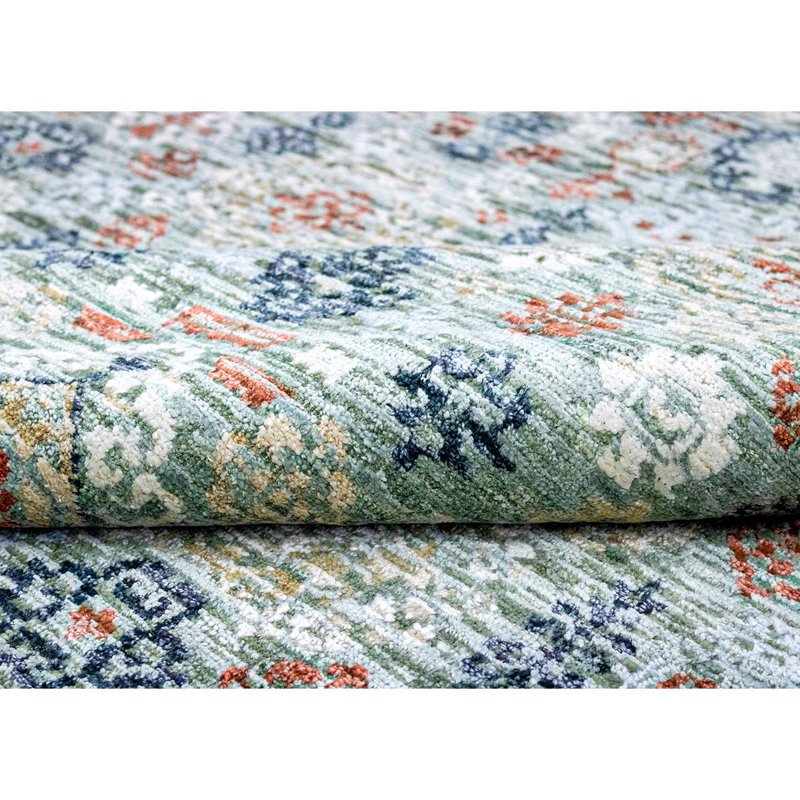 Floral Area Rug, Rectangle 9' x 12'