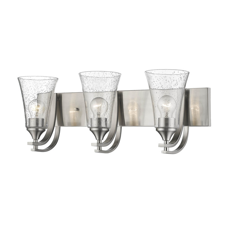 Wilma 3 - Light Dimmable Vanity Light, Satin Nickel