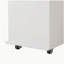 Un chariot d'îlot de cuisine de grande capacité avec un plateau extensible