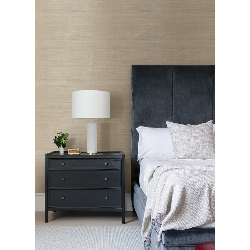 Papier peint en sisal Colcord, Blé
