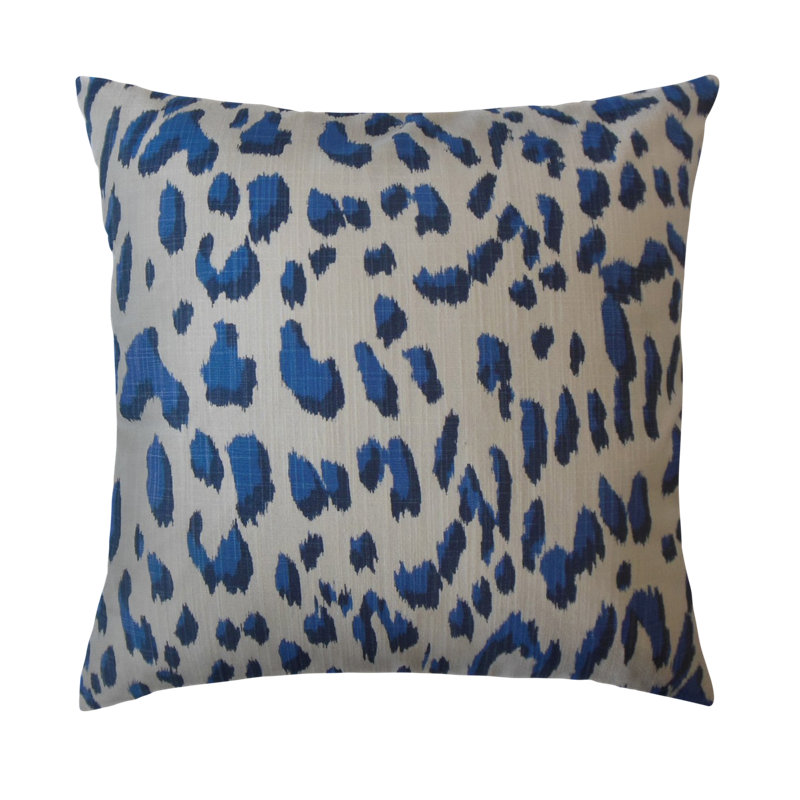 Oreiller en coton Kainda, Sable, 12 po x 18 po