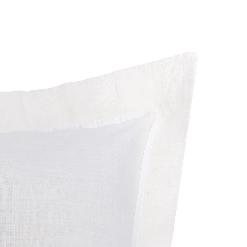 Frost Flange Throw Pillow