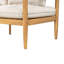 Causeuse d'extérieur en bois d'acacia Terassi