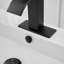 Robinet de salle de bain à un trou à arc bas avec drain Waterfall-81244200