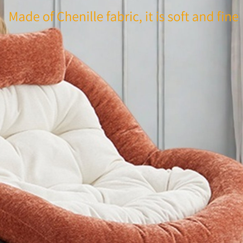 Anneken, Beige / chenille orange