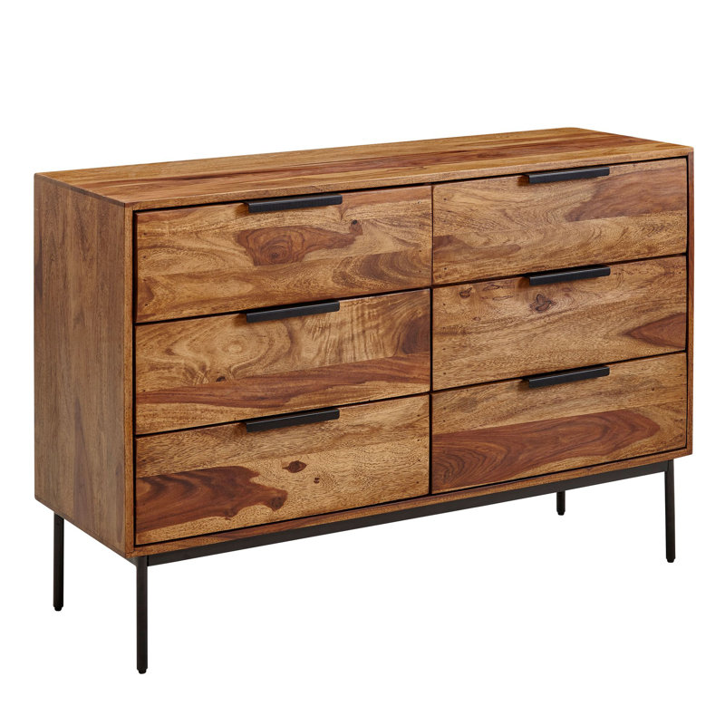 Cliburn 117cm Solid Wood Sideboard