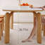 Ensemble de table à manger moderne et simple en bois massif-102402727
