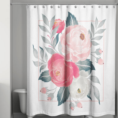 Kiruna Floral Shower Curtain