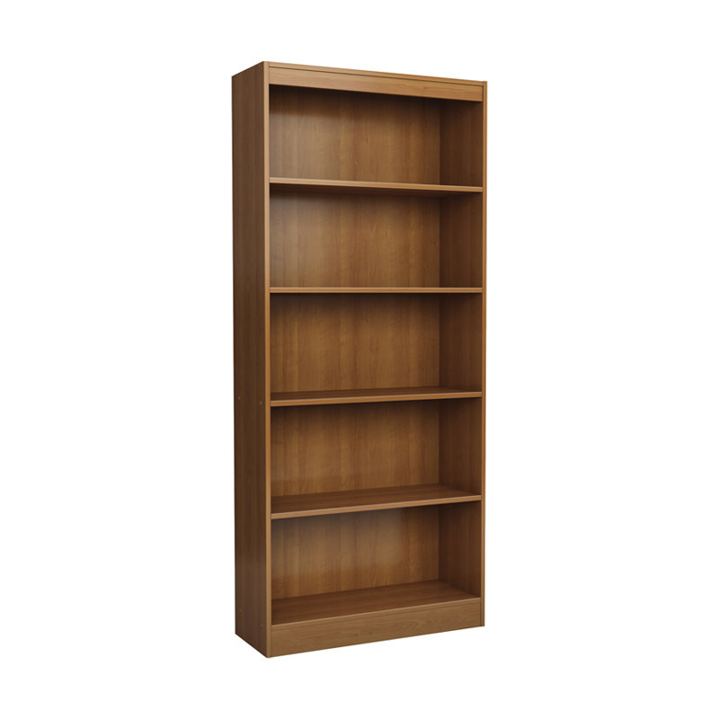Bibliothèque Axess, Cerisier Morgan, (Cinq tablettes) H 68,75 po x l 28 po x P 11,5 po