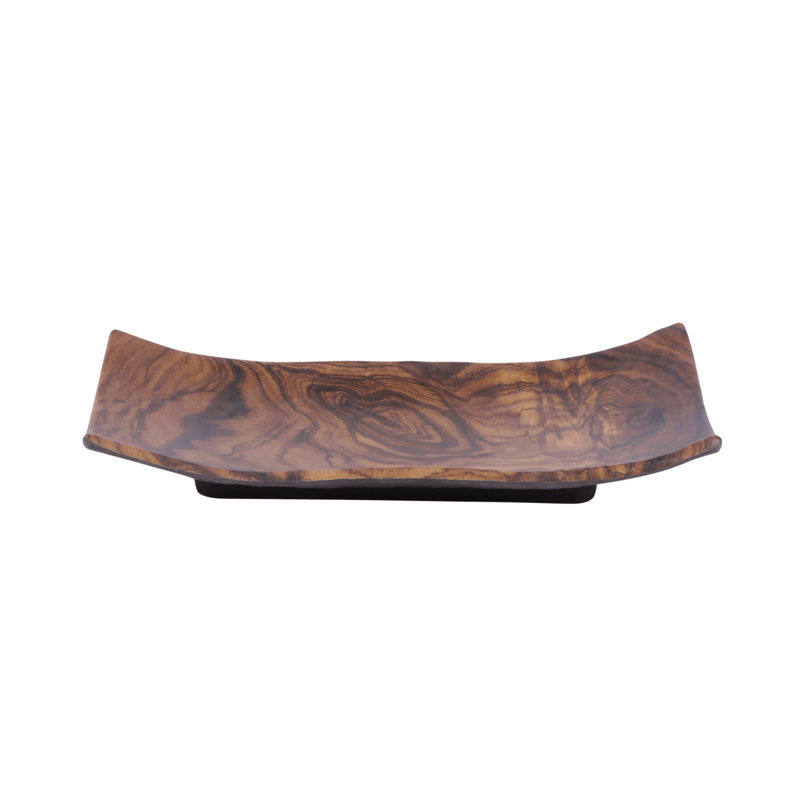 Plaque de hors-d’œuvres mélamine 8" Sequoia