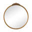 Miroir mural décoratif en métal ovale Vanity