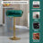 Christal Swivel Upholstered Adjustable Height Counter Stool-93480938-90489177