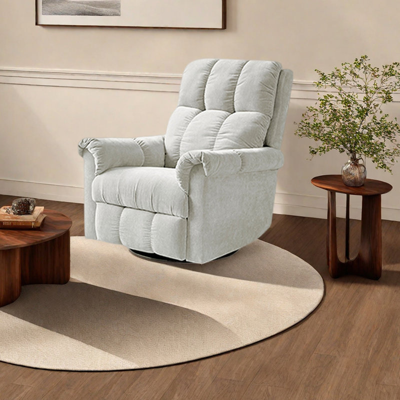 Fauteuil ergonomique inclinable réglable, Beige