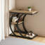 Table de bout de style contemporain, table d'appoint à 3 niveaux, table de canapé