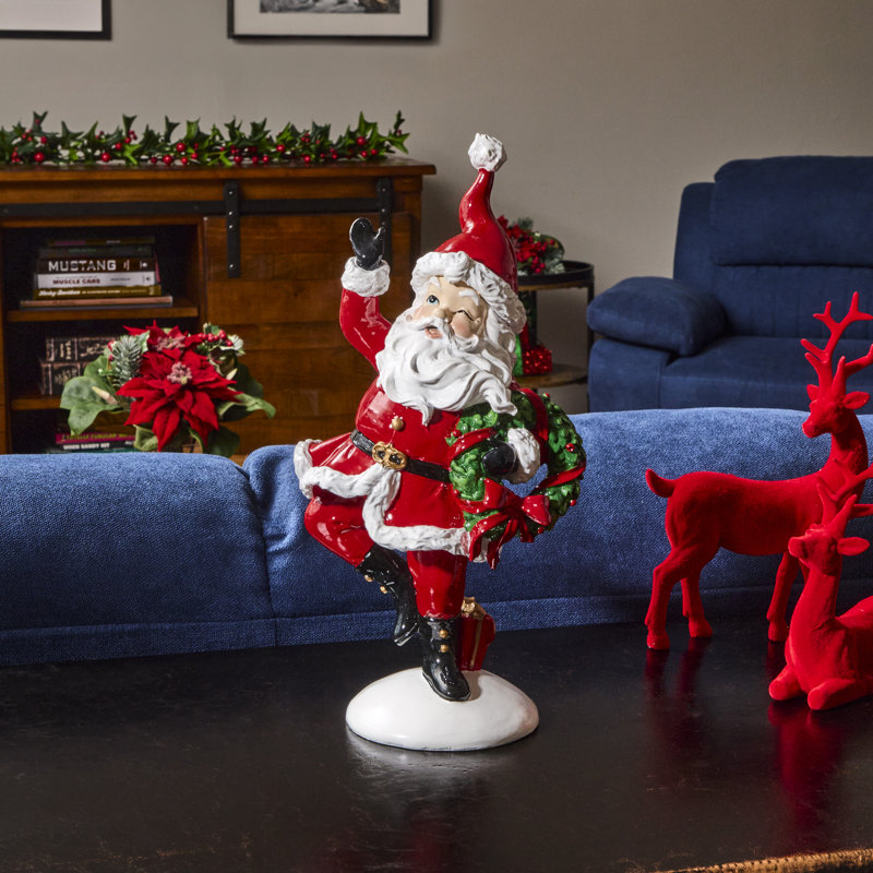 Père Noël 13 po en résine