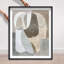 Breeze of Soft Shapes II Shadowbox Abstract Print by Oliver Gal, Black Frame, 16 x 20-408992471-408992470