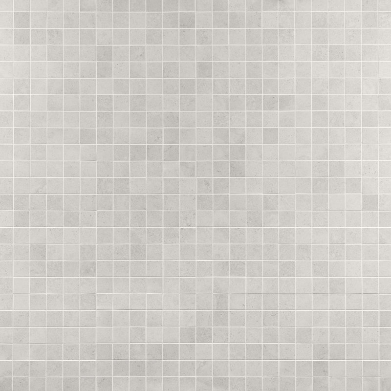 Grava 11.81" x 11.81" Porcelain Mosaic Grid Floor & Wall Tile (0.96 SQFT / Box), Perla