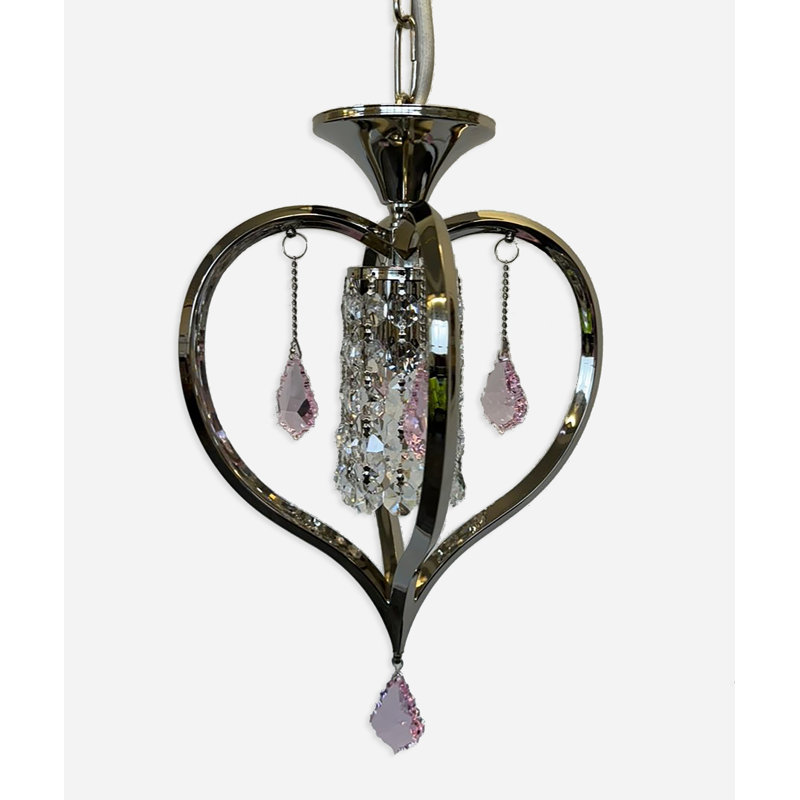 1 - Light Crystal Pendant, Nickel