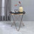 Huckell Glass Top End Table-25766522