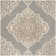 Brennan Hand Tufted Wool/Cotton Geometric Rug in Slate/Beige