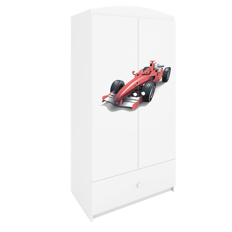 Cicero 2 Door Wardrobe, White
