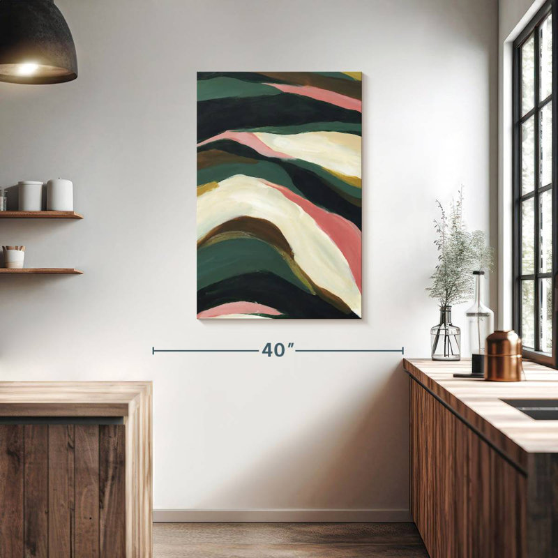 Avery Tropical Flow Abstracts Pattern I, 39" H x 26" W