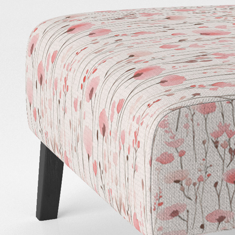Fauteuil de chambre French Country Fields, Pantoufle sans accoudoirs