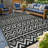Southwestern Black/White Indoor/Outdoor Area Rug-325342614