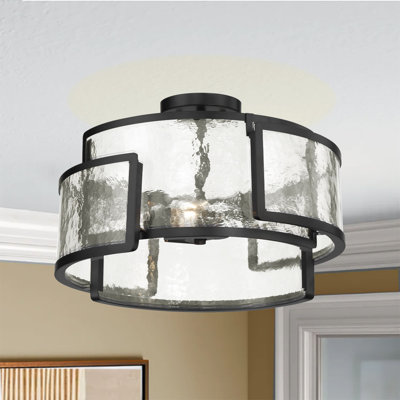 Luminaire suspendu géométrique 3 lumières Madeleyn