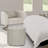 Round Tuffed Upholstered Storage Ottoman-1105199558