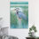 «Wetland Heron II» par Timothy O 'Toole - impression d'art graphique