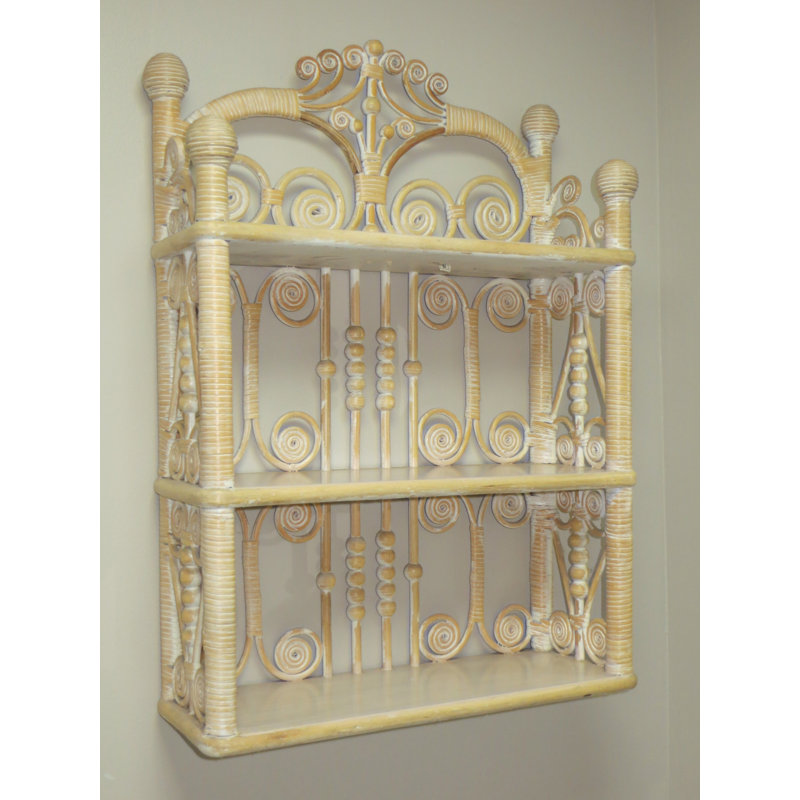 Tablette murale, Blanc délavé