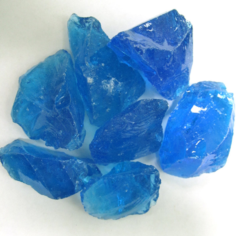 Verre de foyer 20 lb, Turquoise