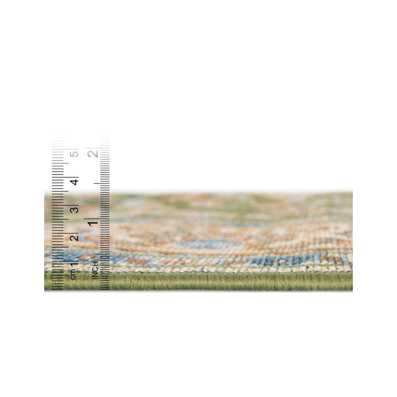 Tapis d'extérieur traditionnel, Tapis de couloir 2 pi x 5 pi 1 po