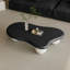 Table basse en forme de nuage avec 3 pieds sphériques-856897094-853819578-853819574