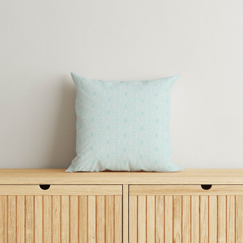 Coussin Child, H 18 po x l 18 po, Bleu clair / bleu