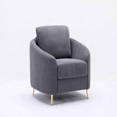 Fauteuil d'appoint en lin