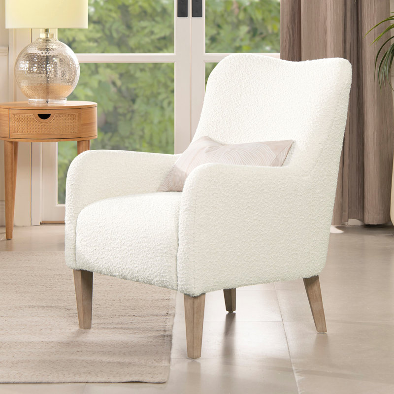 Mocca Upholstered Armchair