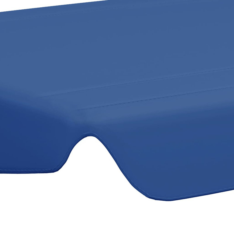 Replacement Canopy for Garden Swing Blue 150/130x70/105 cm, Blue