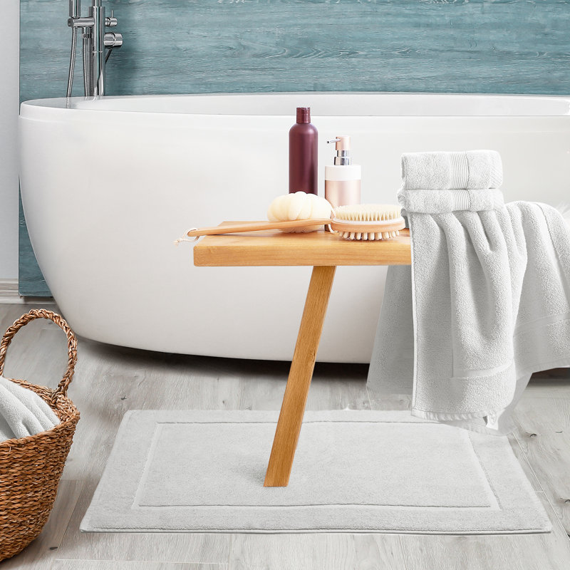 Danni-Leigh 6 Piece 100% Cotton Towel Set., White, 4-pack Bath Set