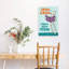Art mural contemporain chat fantaisiste-129090455
