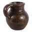 Vase rustique en terre cuite, style cruche, pour la décoration de table - Grand vase décoratif pour étagères et centres de table-1865897628-1865897631