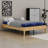 Platform Bed with Wood Slat and Clean Minimalist Design-1879572904