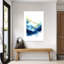 «Midnight Gold Playful Whimsical Abstract», art mural-1049039405