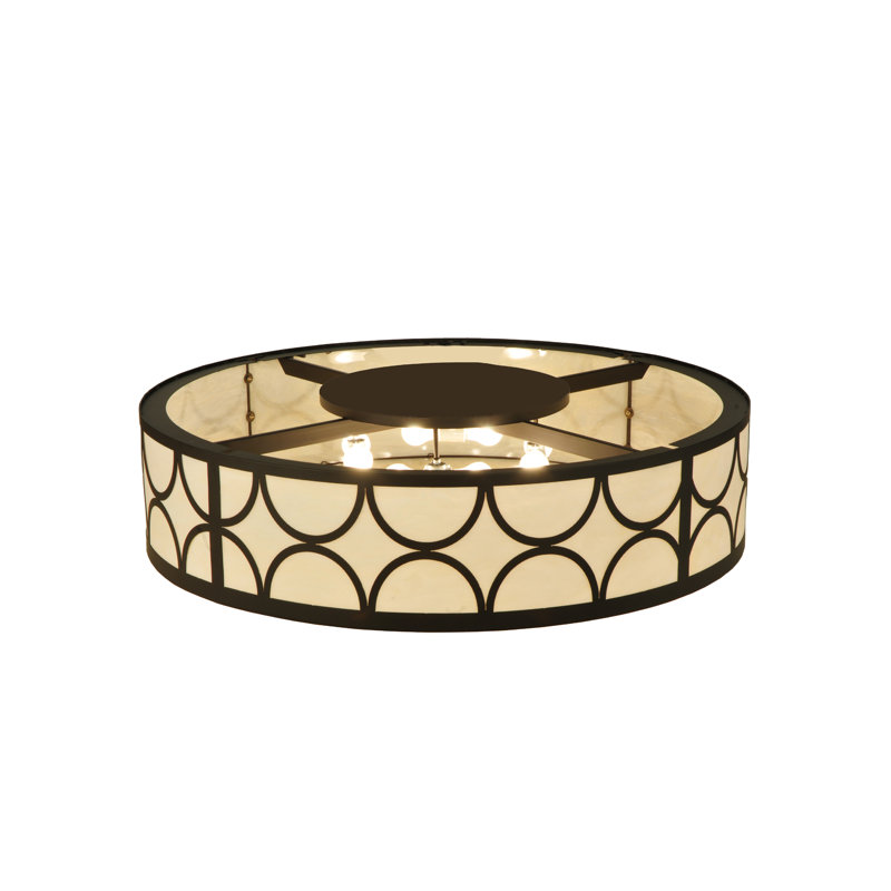 Revival Deco 8 - Light Flush Mount