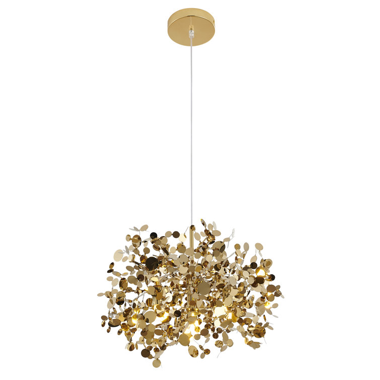 3 - Light Single Geometric Pendant with No Secondary Or Accent Material Accents