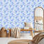 Adhésif mural auto-adhésif amovible floral l 17,7 po x H 118 po Peel and Stick-129496417