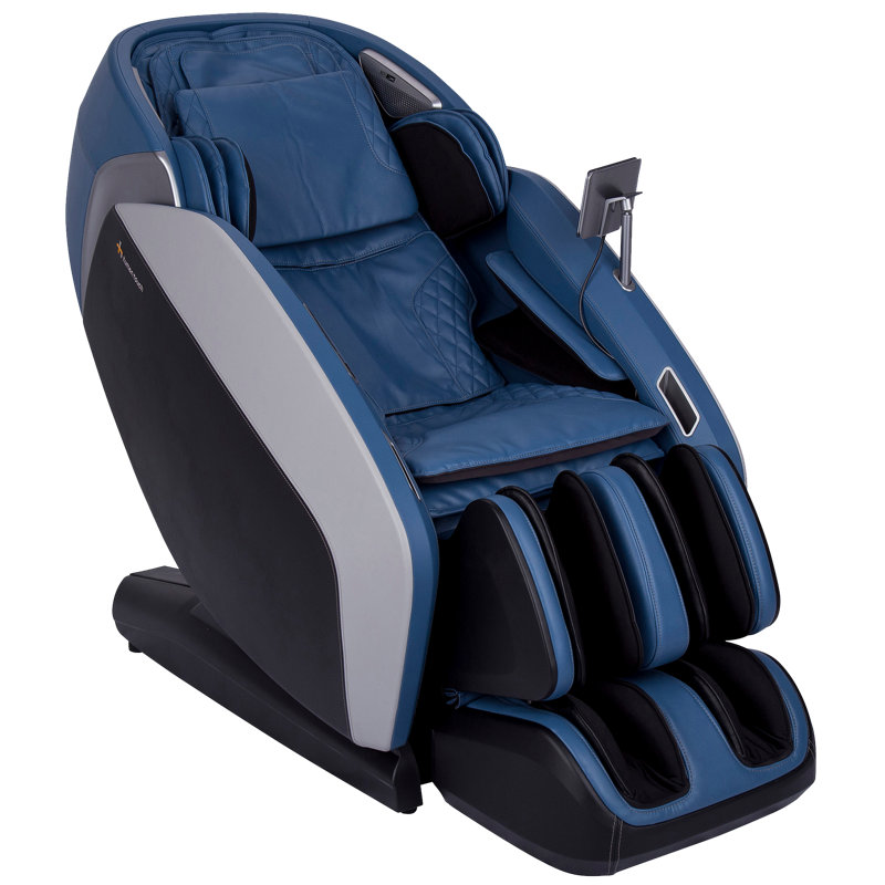 Fauteuil de massage Certus, Similicuir bleu